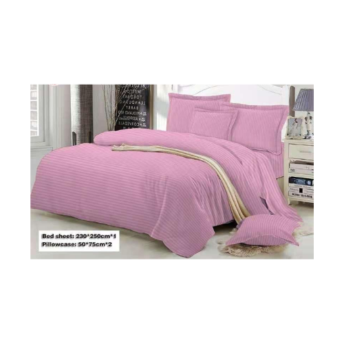 Egyptian Strips Bedsheet with 2 Pillow Covers (Super King Size) - Quickee Egyptian Strips Bedsheet with 2 Pillow Covers (Super King Size) (9)