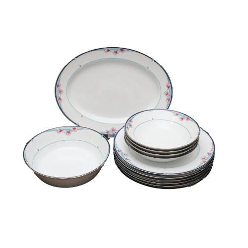 Gold mark 18pc dinner set - GM1210 - Quickee Gold mark 18pc dinner set - GM1210