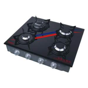 Suga 4 Burner Glass Top Gas Cooker SGT-8500