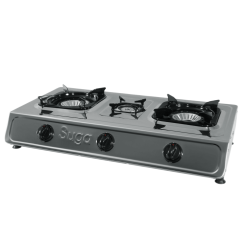 Suga 3 Burner Gas Cooker SGC387 - Quickee Suga 3 Burner Gas Cooker SGC387 - Image 2