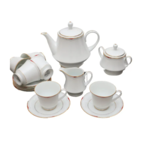 Red Diamond Gold Mark 17pc Tea Set - GM1213