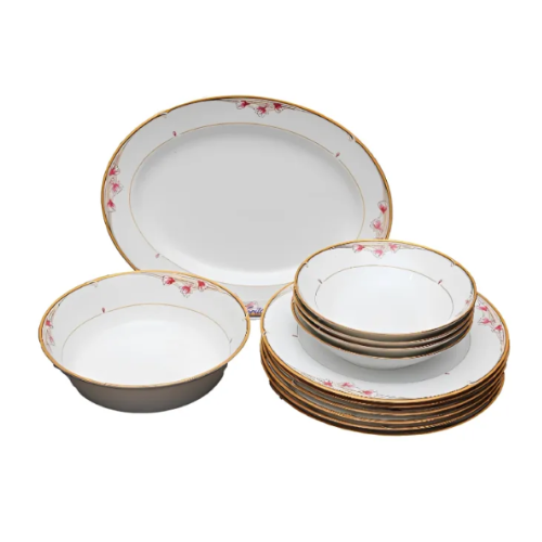 Gold Mark 12pc Dinner Set - GM1211 - Quickee Gold Mark 12pc Dinner Set - GM1211