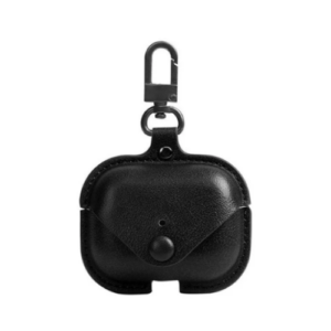 Airpods Pro and 2nd Generation Pro Leather Case Cover(Black)