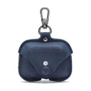 Airpods Pro and 2nd Generation Pro Leather Case Cover (Blue)