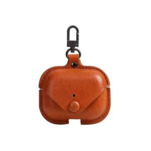 Airpods Pro and 2nd Generation Pro Leather Case Cover (Brown)