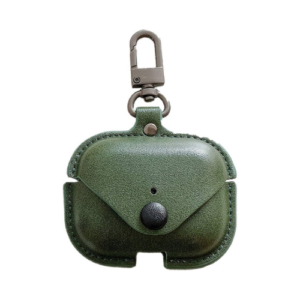 Airpods Pro and 2nd Generation Pro Leather Case Cover (Green)