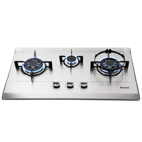 RB-713N–S Three Burner Stainless Steel Top - Quickee RB-713N–S Three Burner Stainless Steel Top
