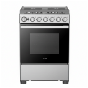 4 Burner S/Steel Cooking Range-GN-SM6057B-SS3
