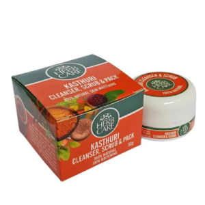 Herb Care Kasturi Cleanser and Scrub 50G-HCKS50