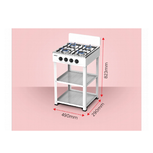 Sanford 4 Burner Gas Stove with Stand - SF-5460GC - Quickee Sanford 4 Burner Gas Stove With Stand - SF-5460GC