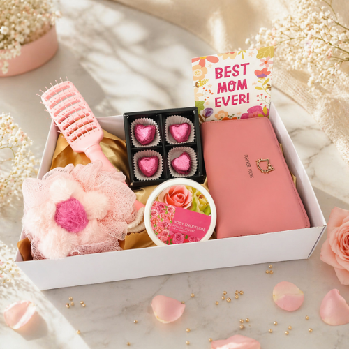 Blush Haven Mom Gift Box - Quickee Blush Haven Mom Gift Box