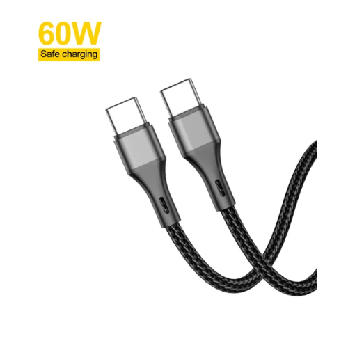 Aspor AC-19 60w USB-C Charging and Data Cable - Quickee Aspor AC-19 60w USB-C Charging and Data Cable - Image 2