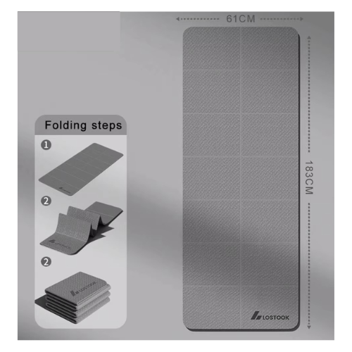 Foldable Exercise and Yoga Mat - Quickee Foldable Exercise and Yoga Mat