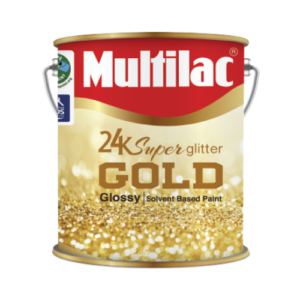 Multilac Super Glitter Gold 24K (Solvent Base)