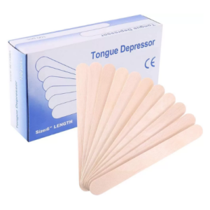 Wooden Tongue Depressor 100 Pieces