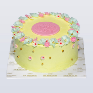 Radiant Petals Ribbon Cake 500g