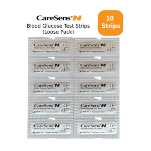 Caresens Eco Glucometer Strips 10 Pack
