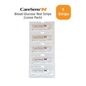 Caresens Eco Glucometer Strips 5 Pack